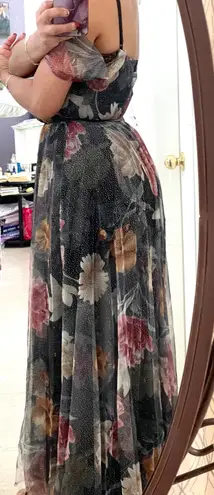 Candalite Brand New Formal Floral Maxi Dress