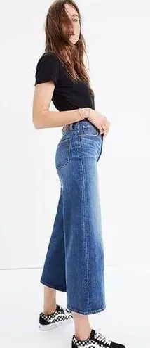 Madewell Wide-Leg Crop High-Rise Jeans 26