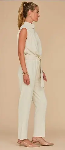 The Noli Shop Charli Jumpsuit in Pearl