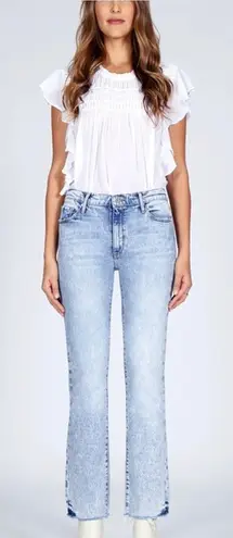 Black Orchid Bardot Straight Fray 11” Mid-rise Jeans Size 30 Retails NWOT $251