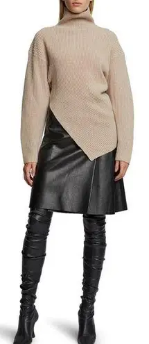 Proenza Schouler Rib Asymmetrical Merino Wool Sweater
