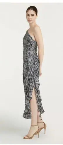 Cinq à Sept Cinq a sept CHRISTEL DRESS one shoulder dress, size 4, New $595.00 - Image 6