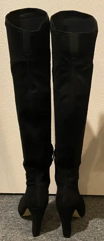 Ivanka Trump NWOB Saffri Over The Knee Faux Suede Boots