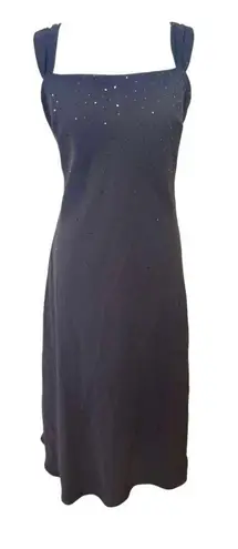 Evan Picone 90'Sā Y2K VINTAGE EVAN PICCONE BLACK SEQUIN FORMAL EVENING DRESS SZ. 10 - Image 2