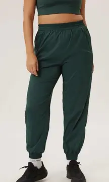 GIRLFRIEND COLLECTIVE Green Jogger Pants Size Large