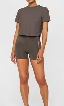 Fabletics Charcoal Two-Piece Activewear Set