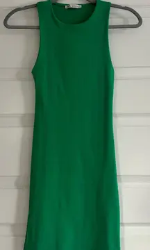 ZARA Dress Mini Green