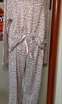 Just Be Pink Animal Print Lounge Set