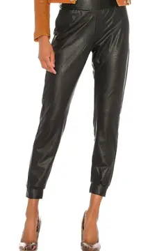 Commando FAUX LEATHER JOGGER black Medium