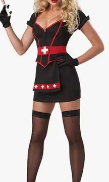 California Costume Collection Eye Candy Cardiac Arrest Nurse Costume Sz M