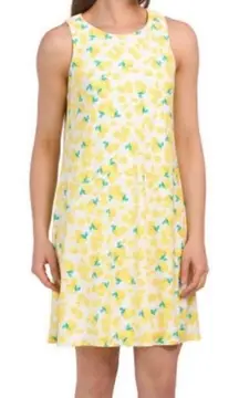 Pappagallo Lemon Swing Tank Dress | S