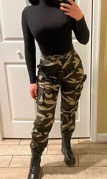 Cargo Army Pants Camouflage Pants High Waist Cargo Pants Track Pants Joggers Harem Pants Leggings