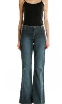 Mudd Blue Dark Rinse Bootcut Retro Denim Flared Jeans Women's Size 13