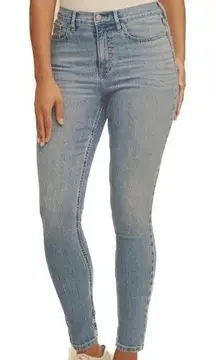 Calvin Klein Light Wash High Rise Skinny Denim Jeans Casual Essential 10