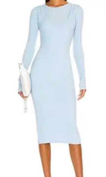 The Line By K Adbiel Dress in Powder Blue size Small Revolve