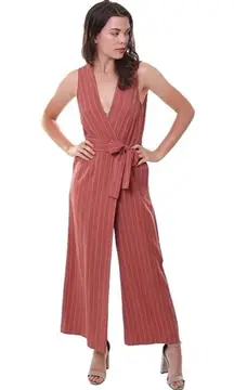 SAYLOR Emery Striped Sleeveless Jumpsuit