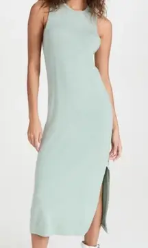 rag & bone Archetype Sydney Dress in Sage Sleeveless Maxi Dress Size XSMALL