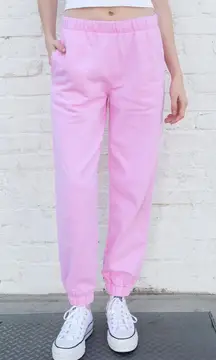 Brandy Melville Pink Sweatpants