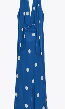 ZARA Polka Dot Midi Dress