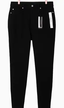 Tahari “Chloe” Tummy Tuck Slimming Skinny Jeans – Size 10, Black, NWT