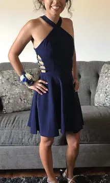 Navy Blue Dress