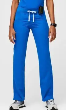 FIGS Kade Cargo Scrub Pants Royal Blue medium 