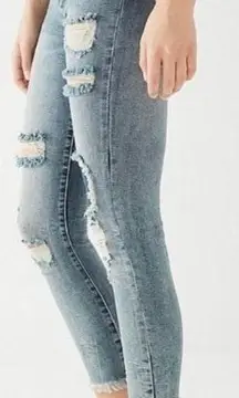 Twig High Rise Cropped Jeans