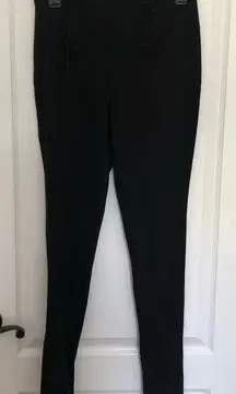 Boom Boom Women's Jeggings Corset Lace Detail Stretch Pull On Black Size‎ Large