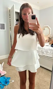 White Idem Ditto Romper