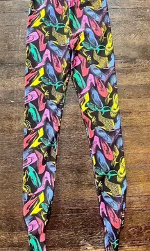 Salvatore Ferragamo Footed Pants Vintage 1990s Linda E Kendall J Hollywood Stars