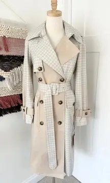 NWT! Avec Les Filles Trench Coat