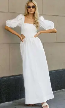 NWT  Astro Dress In White