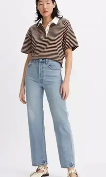 Levi’s Ribcage Straight Ankle Jeans