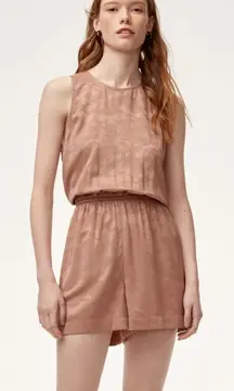 Wilfred Aritzia Rive Paisley Print‎ Romper