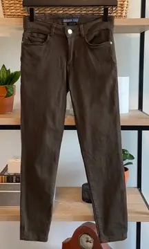 Zara Basic Brown Skinny Jeans, 4