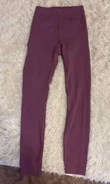 Lululemon Leggings Wunder Under High-Rise Purple Plum