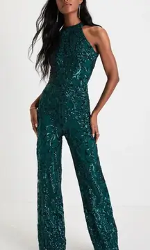 Lulus Sequin Jumpsuit