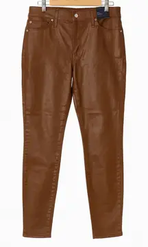 Express Metallic Faux Leather Skinny Pants – Size 14R – NWT