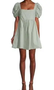 Jacquie The Label Aimee Puff Sleeve Babydoll Dress