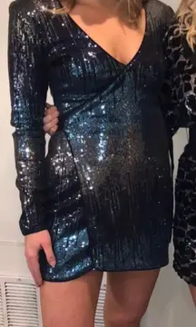 Sequin Mini Dress