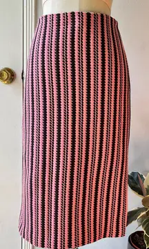J.Crew• 100% Wool Pink Retro Pencil Skirt•sz8
