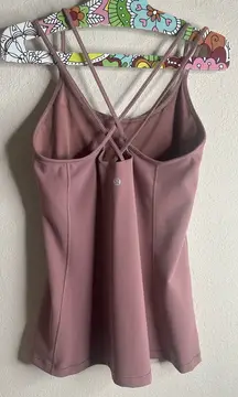SoldLululemon Free To Be Tank Everlux red dust size 8 SOLD sorry can’t remove