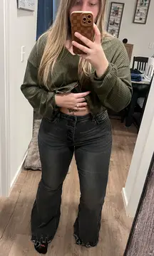 KanCan High-Rise Flare Jeans