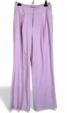 Express Pink High Rise Straight Ankle Trouser Dress Pants Womens 6L Preppy