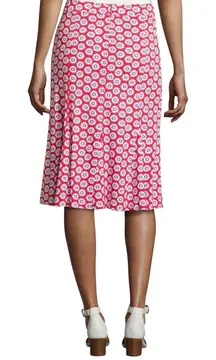 Tory Burch Jada Floral Print Floral Godet‎ Pleated A-Line Skirt Size XS