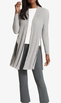 M.M Lafleur The Graham Kimono Cardigan Women +1 / XL Silver Minimalist Normcore