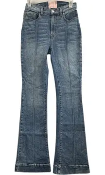 Revice Women's Venus Flare High Waist Star Detail Retro Y2K Denim Jeans Size 28