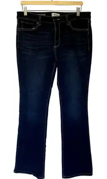 Sonoma bootcut dark wash denim jeans women's size 14 casual pants comfortable