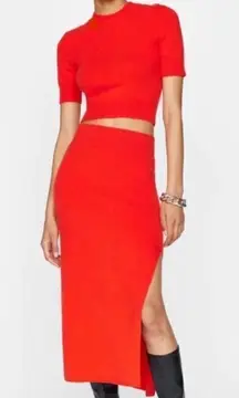 House of Harlow Cashmere Skirt and Sweater set C24