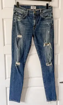 AGOLDE Sophie High Rise Skinny Kansas City